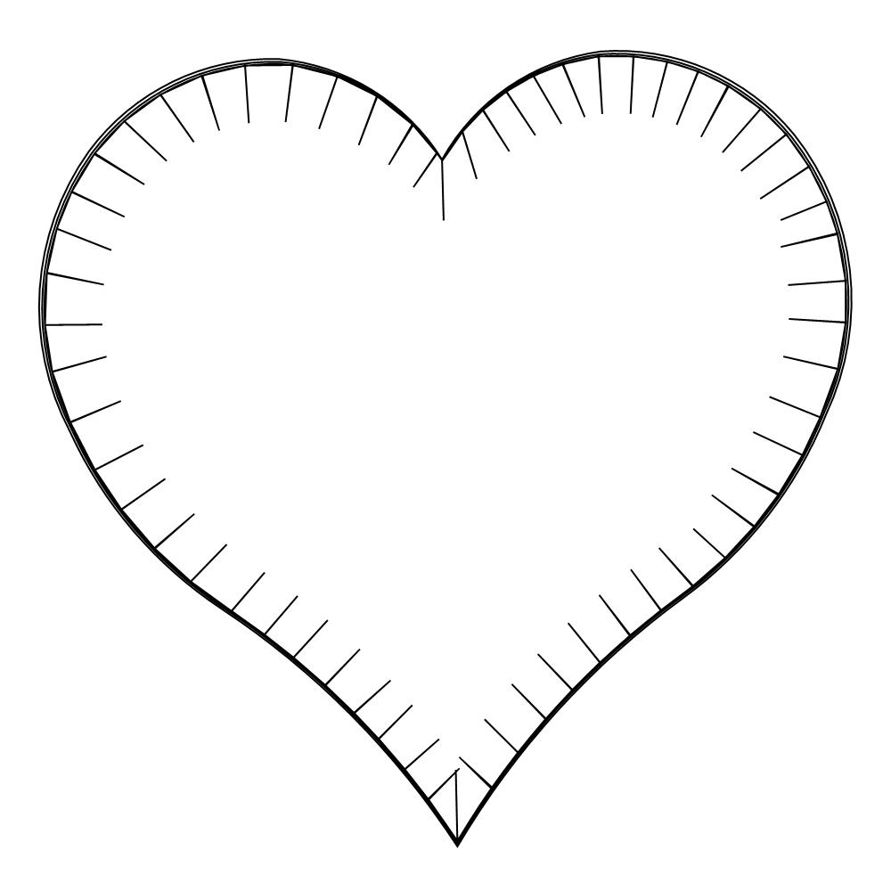 rea heart small Digital Pattern Sweet Dreams Quilt Studio Digital